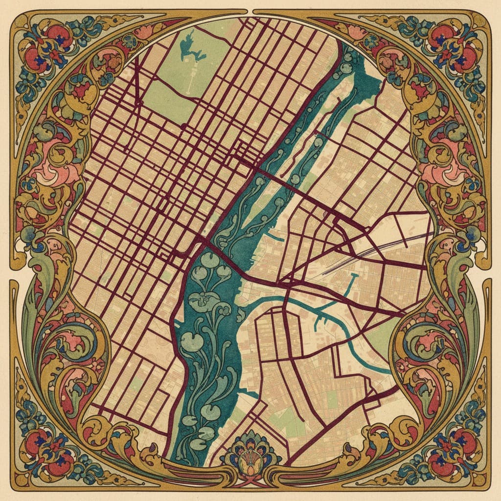 Art Nouveau style preview