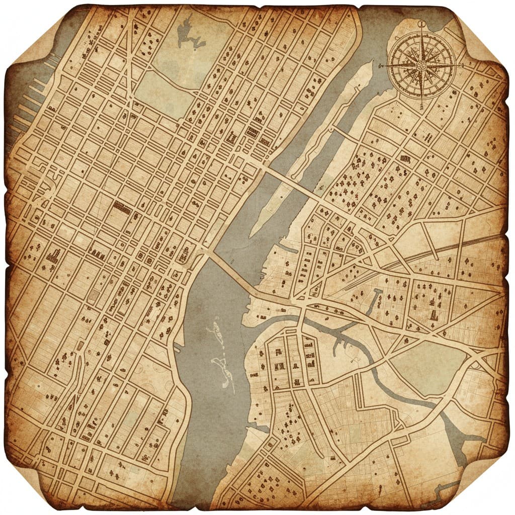 Treasure Map style preview